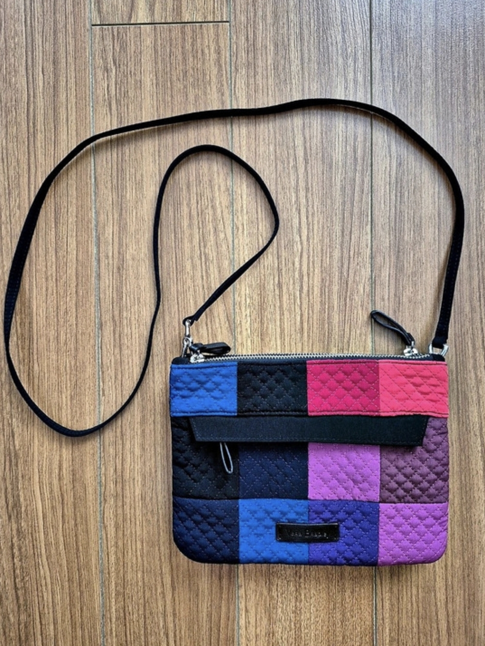 Vera Bradley Quilted Color Block Crossbody Bag